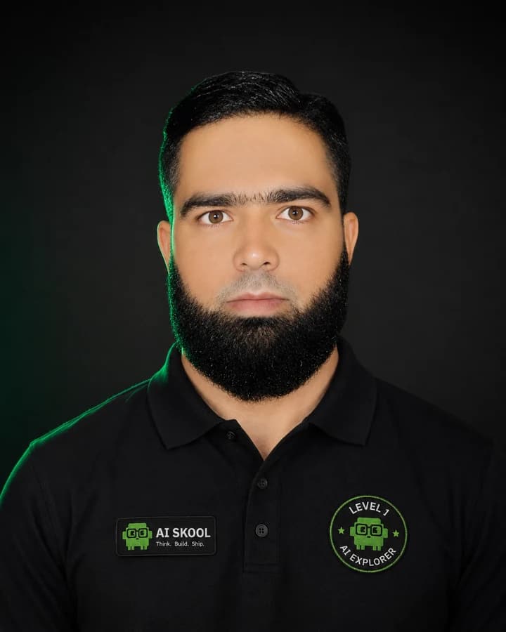 AI Skool student