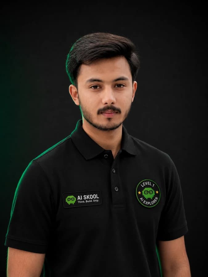AI Skool student