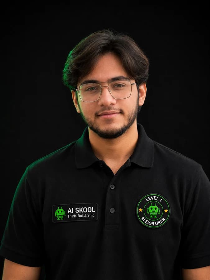 AI Skool student